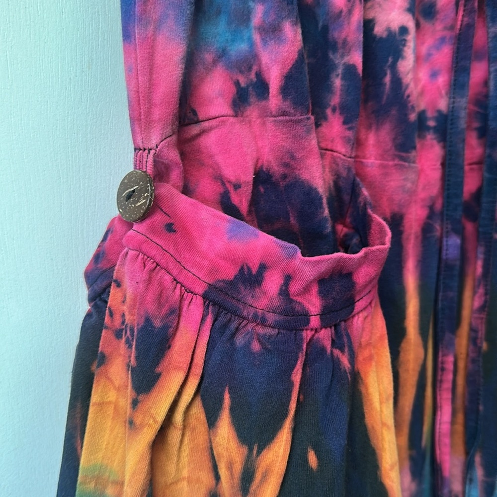 Women’s Tie-Dye Harem Joggers - Multicolor - Picture 2 of 7